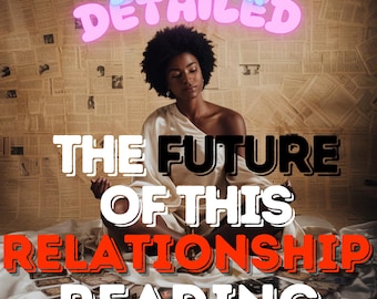 Love & Relationship Tarot Reading: Future Insight, Intuitive Guidance (Same Hour Delivery, PDF Optional)
