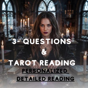 3-Question Same Hour Tarot Reading for Love, Career, and Future | Fast Psychic Guidance with Detailed Answers to Urgent Questions