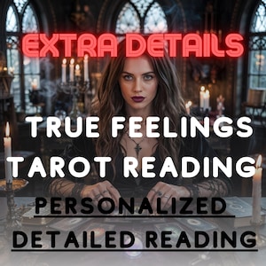 Lectura psíquica del amor con verdaderos sentimientos / Información detallada sobre el tarot y el oráculo para revelar emociones, intenciones y energías de relación ocultas
