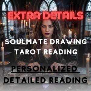 Soulmate Drawing and Love Tarot Reading | Discover Your Future Partner's Personality, Appearance, Meeting Timeline, Relationship Guidance