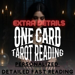 Leitura de Tarô com uma Carta, Visão Rápida do Tarô, Leitura Psíquica de uma Carta, Mensagem Rápida de Tarô Digital, Tiragem Intuitiva de Cartas Hoje