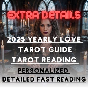 2025 Jährliche Liebe Tarot Anleitung | Monatliche Vorschau für Romantik, Ehe & seelisches Wachstum | Lieferung im PDF Format