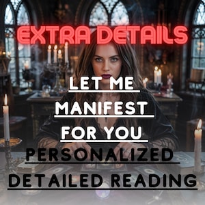 Let Me Manifest for You | Focused Energy and Intentions to Attract Love, Career Success, Your Dreams with Personalized Manifestation Rituals