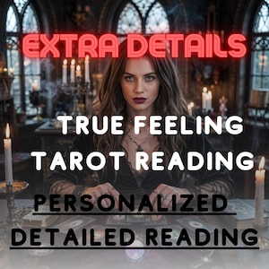 Gepersonaliseerde tarotlegging met drie kaarten voor liefde of begeleiding, intuïtief paranormaal inzicht, digitale tarotverspreiding, spiritueel cadeau voor haar of vriend