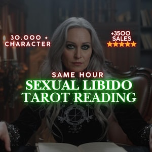 Lectura psíquica de tarot sexual a la misma hora / Pasión profunda, fantasías y deseos / Amor, intimidad, atracción y perspectivas energéticas sobre las relaciones futuras