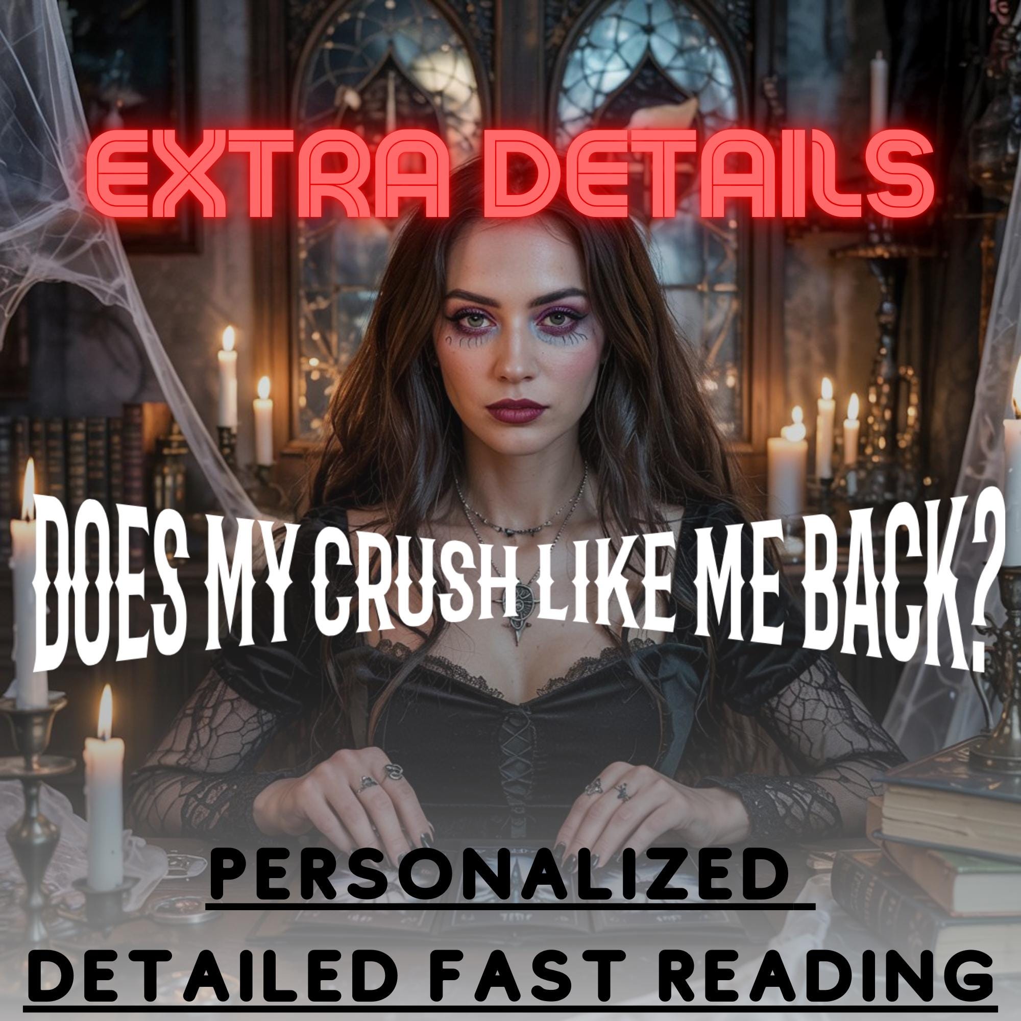 Love Tarot Reading: Does My Crush Like Me? (Digital)