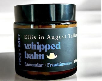 Whipped Tallow Moisturizer | Grass-Fed Alberta Beef, Lavender + Frankincense