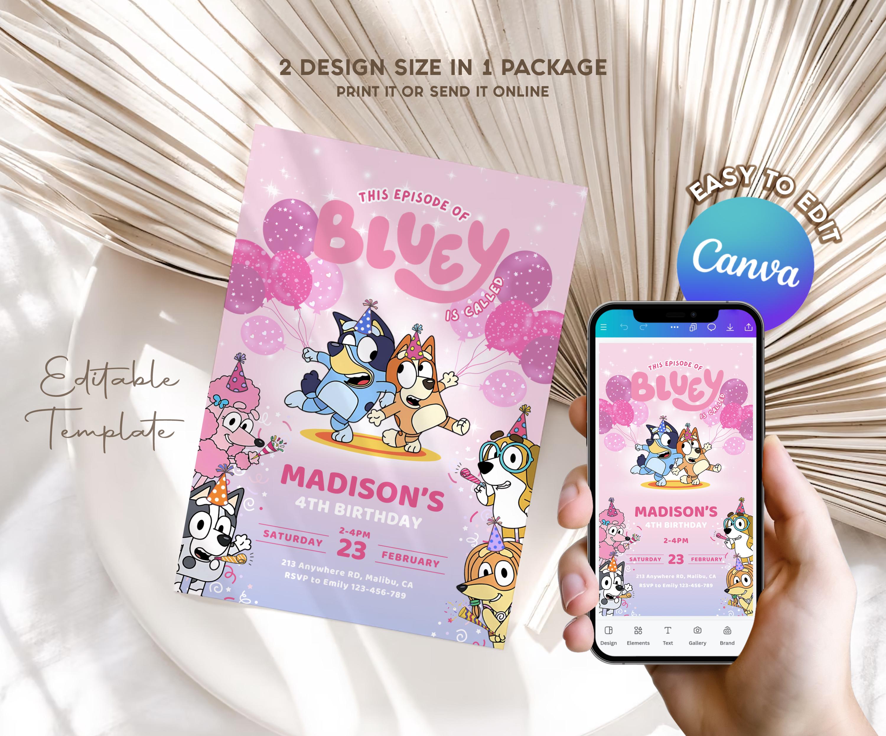 DIY Canva Invite Template