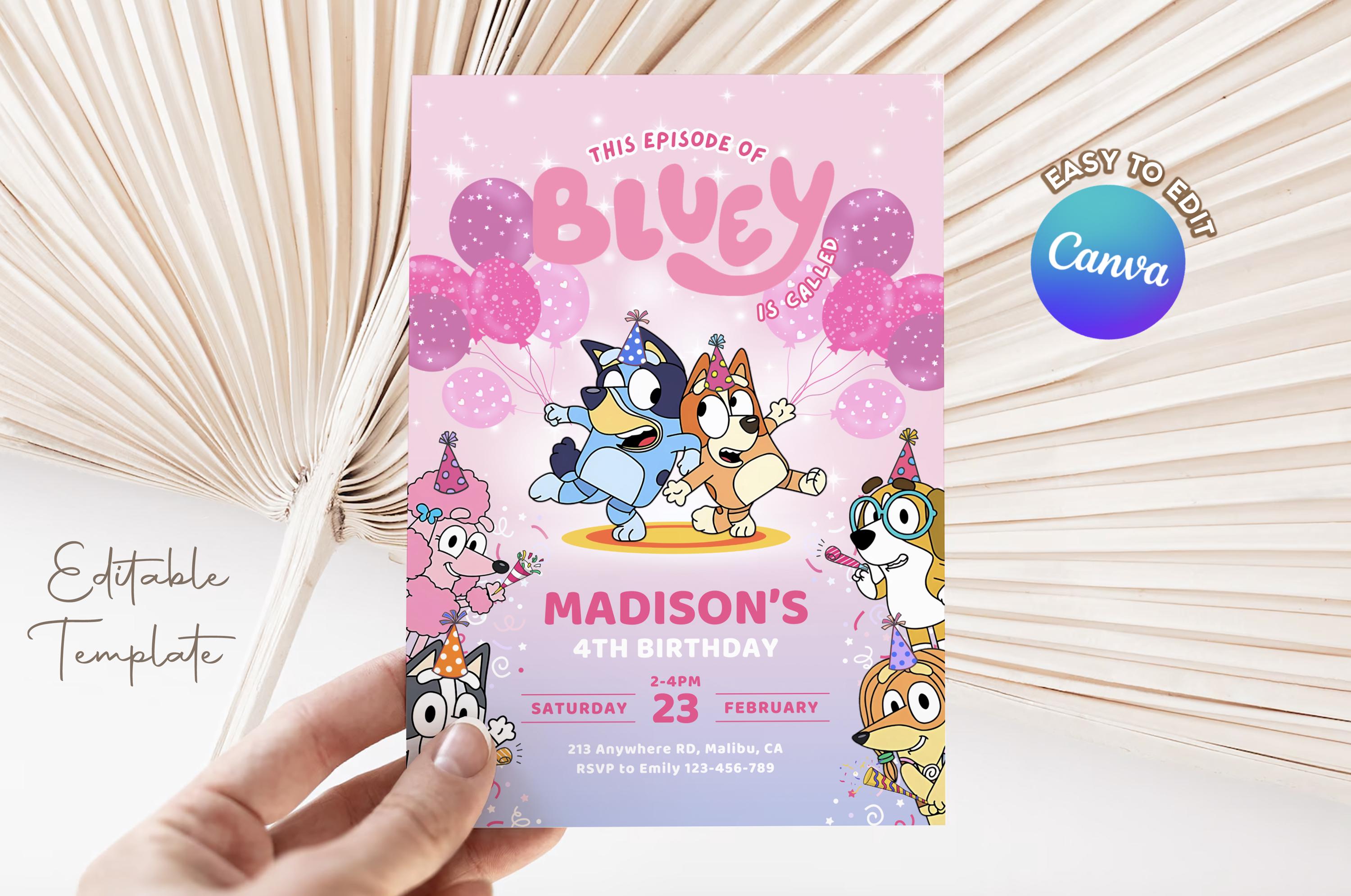 DIY Canva Invite Template
