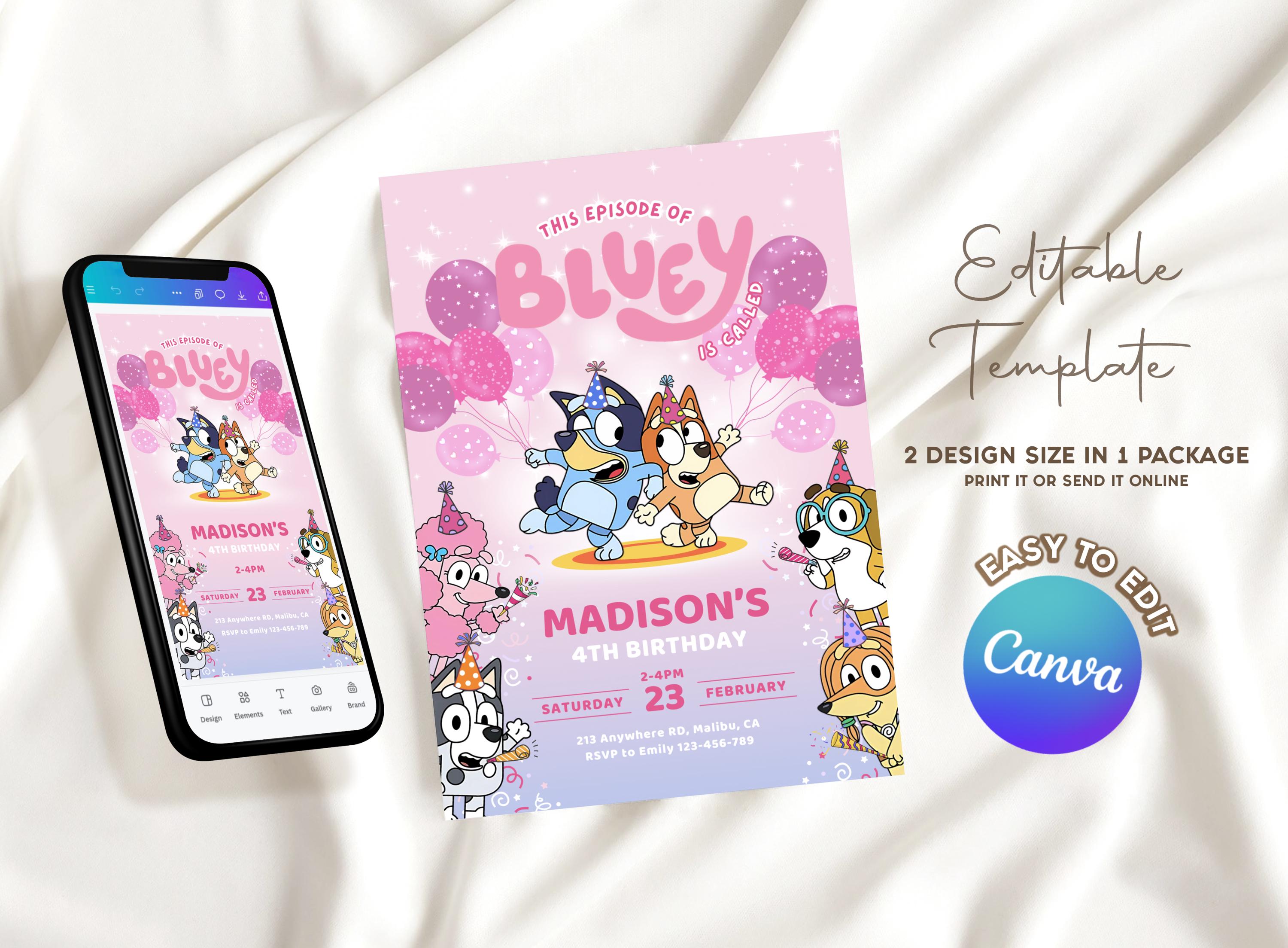 DIY Canva Invite Template