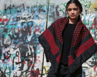 Authentic Nablus Kufiya – Handwoven in Palestine by Nablus