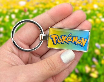 Llavero de Pikachu de doble cara – Accesorio de anime hecho a mano, regalo para geeks