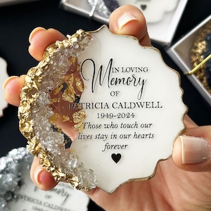 Celebration of life favors, Funeral favors for guests, Memorial keepsake, in loving memory of, memorial service favor, loss of mother,father