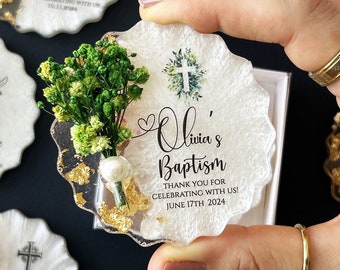 Baptism favors, Baptism gift, Keepsake for baptism, Communion favor, Christening favors, Confirmation, Dedication, Fridge magnet