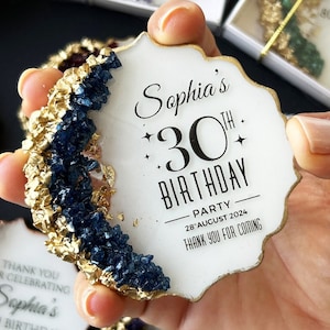 30th, 40th, 50th birthday party favor for adults, guests, 80th anniversary giveaway, 60th birthday souvenir gift, thank you gift birthday