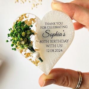 80th anniversary giveaway, 30th, 40th, 50th birthday party favor for guests, party favors for adult, 60th birthday souvenir gift, thank you