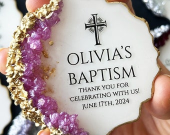 Baptism favors for guest, Baptism gift, Keepsake for baptism, Communion favor, Christening favors, Confirmation, Dedication, Fridge magnet