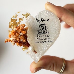 50th, 30th, 40th birthday party favor for guests, 80th anniversary giveaway, 60th birthday souvenir gift, thank you gift, party favors adult
