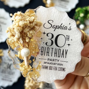 30th, 40th, 50th birthday party favor for guests, 80th anniversary giveaway, 60th birthday souvenir gifts, thank you gifts, grandpa birthday