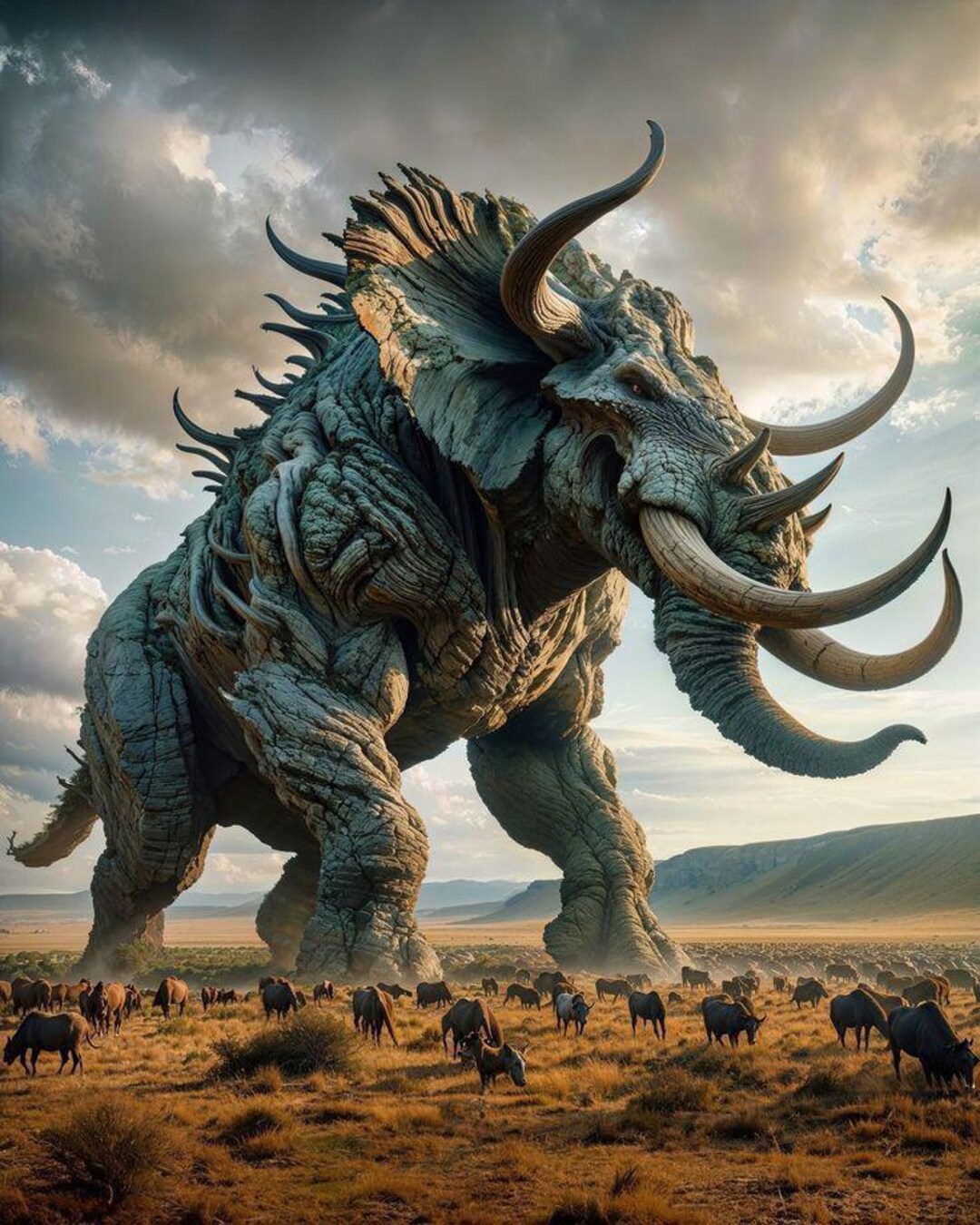 3D Behemoth STL File: Detailed Design (digital Download) - Etsy
