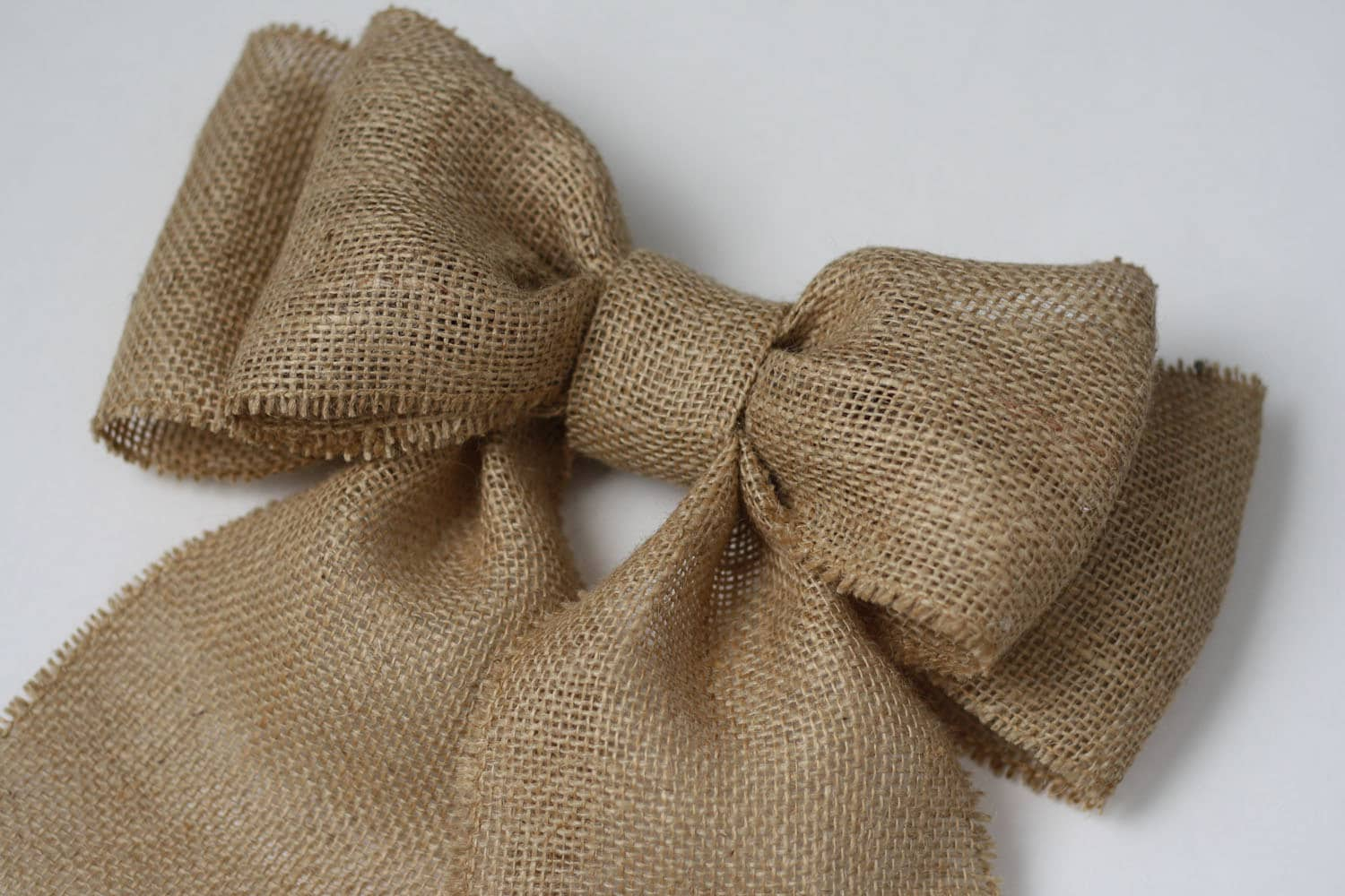 burlap bows