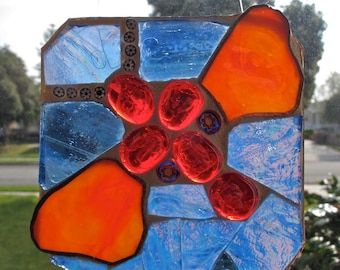 Butterfly - Stained Glass Mosaic Suncatcher
