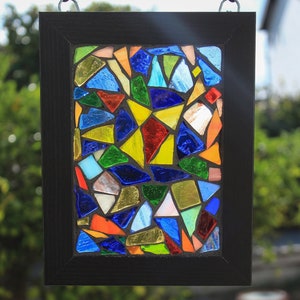 Shards - Stained Glass Mosaic Window Art