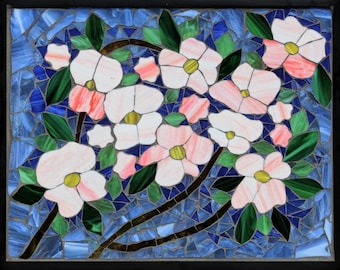 Blooms - Stained Glass Mosaic