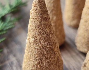 High quality Palo santo cone incense, high oil content, natural palo santo incense, approx. 20min burning time each, 8 pieces