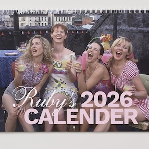 2026 Custom Canva Calendar Template - Digital Download image 1