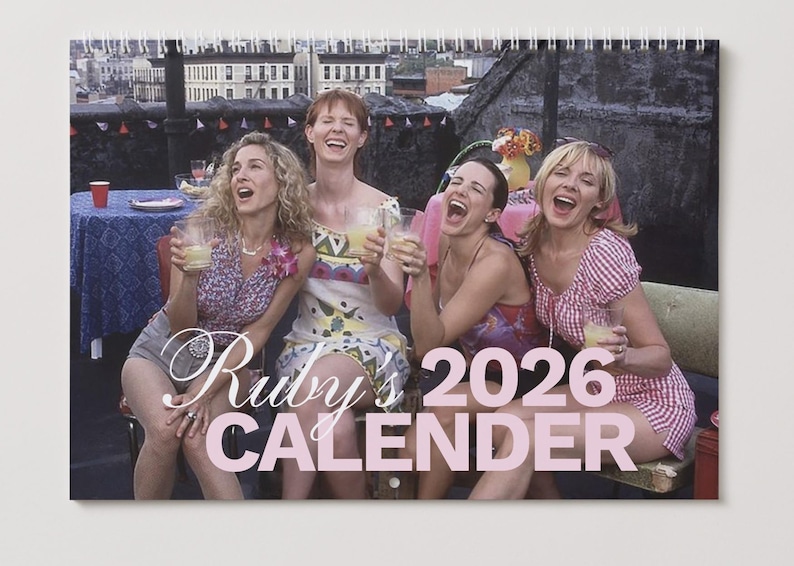 2026 Custom Canva Calendar Template - Digital Download image 1
