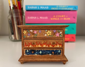 ACOTAR Painted Archeron Dresser - Feyre's Drawers