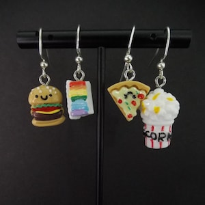 Mix and Match Kawaii Food Earrings