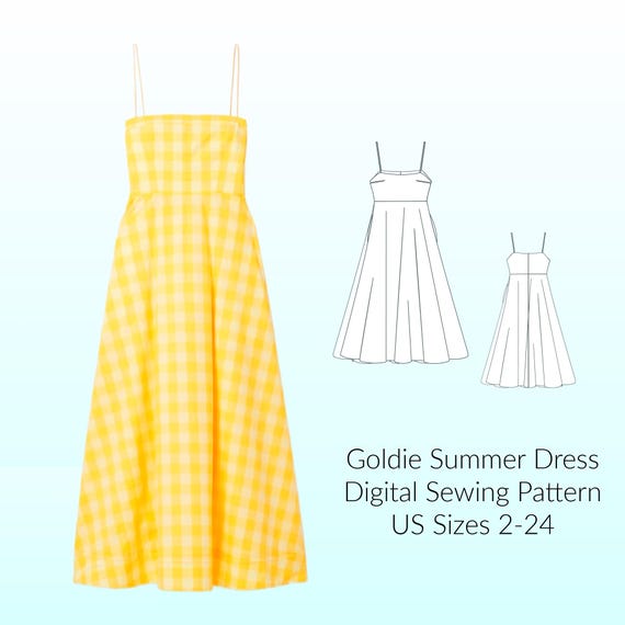 diy midi dress Buffalo Plaid Fit and Flare Midi Dress with Tie Sleeves