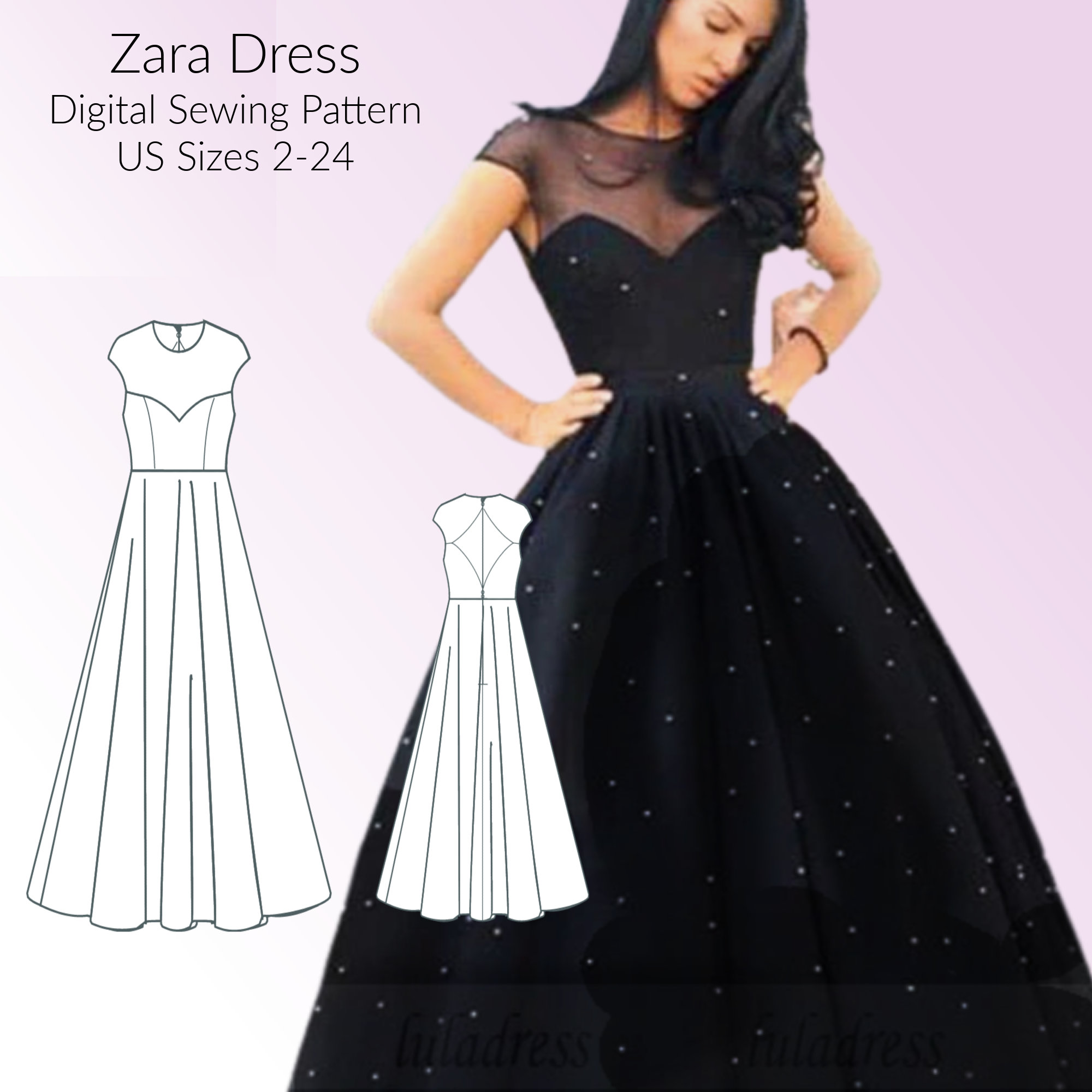 Flowy Prom Dresses - Etsy