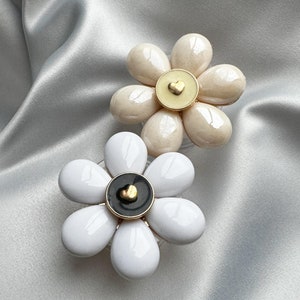 Blumen Telefon Griff, Herz Coquette Telefon Halter, Weißer Kawaii Telefon Telefon Ständer, Florales 3D Telefon Zubehör