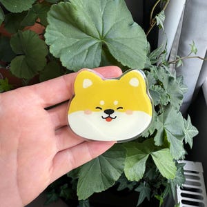 Shiba Handyhalter, süßer Doge Tier Handyhalter, Hunde Handyhalter, Kawaii Handy Zubehör