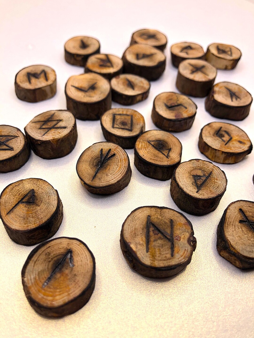 Charred Pine Runes - Etsy