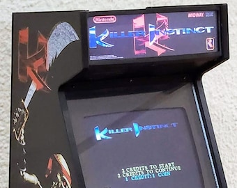 1:4 Scale Killer Instinct Arcade Cabinet - Playable Miniature