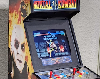 1:4 Scale Mortal Kombat 4 Arcade Cabinet - Playable Miniature