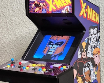 1:4 Scale X-MEN Arcade Cabinet - Playable Miniature