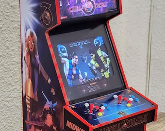 1/4 scale Mortal Kombat 3 arcade cabinet