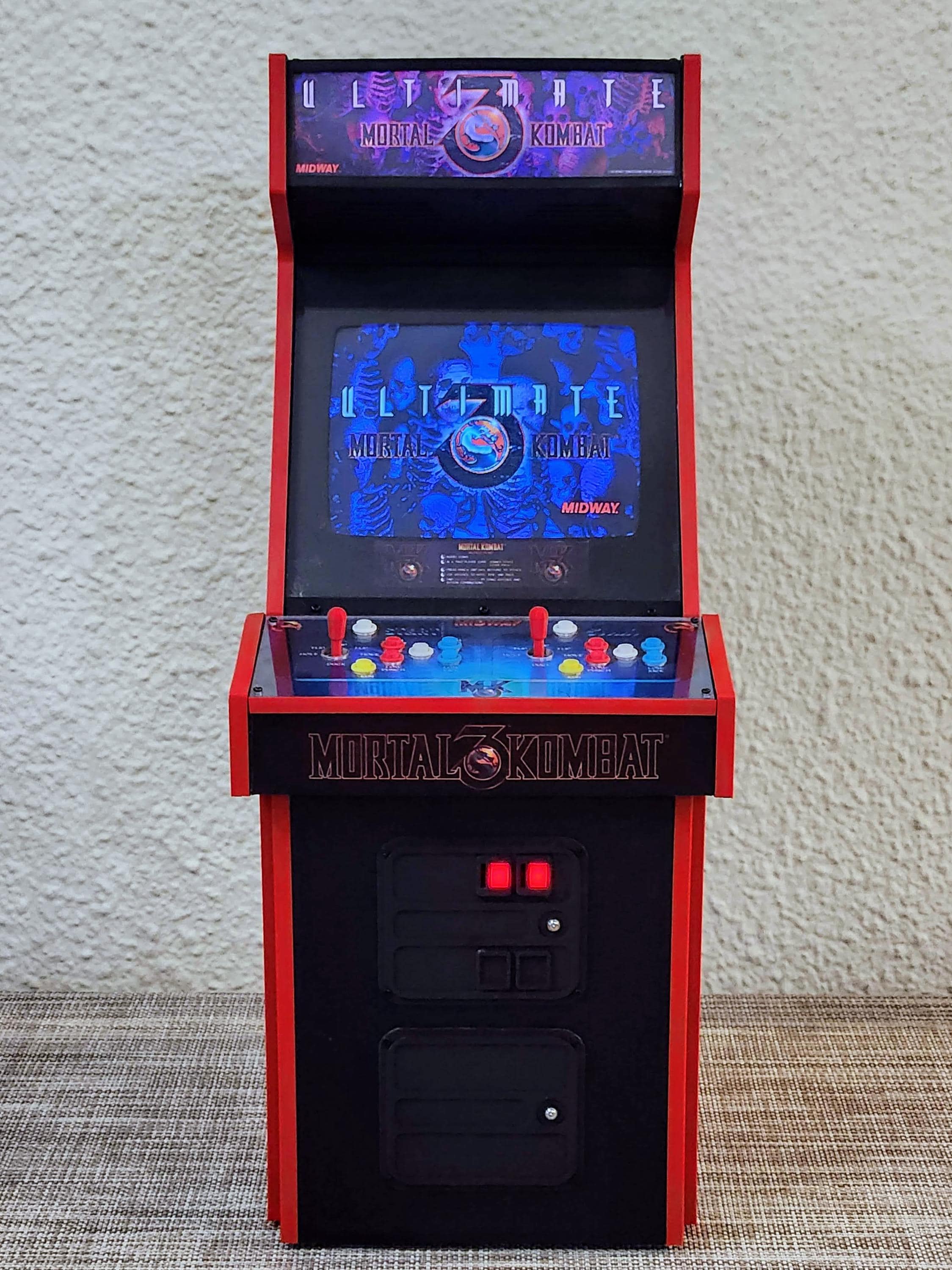 1/4スケールのモータルコンバット3アーケード筐体 - Etsy 日本