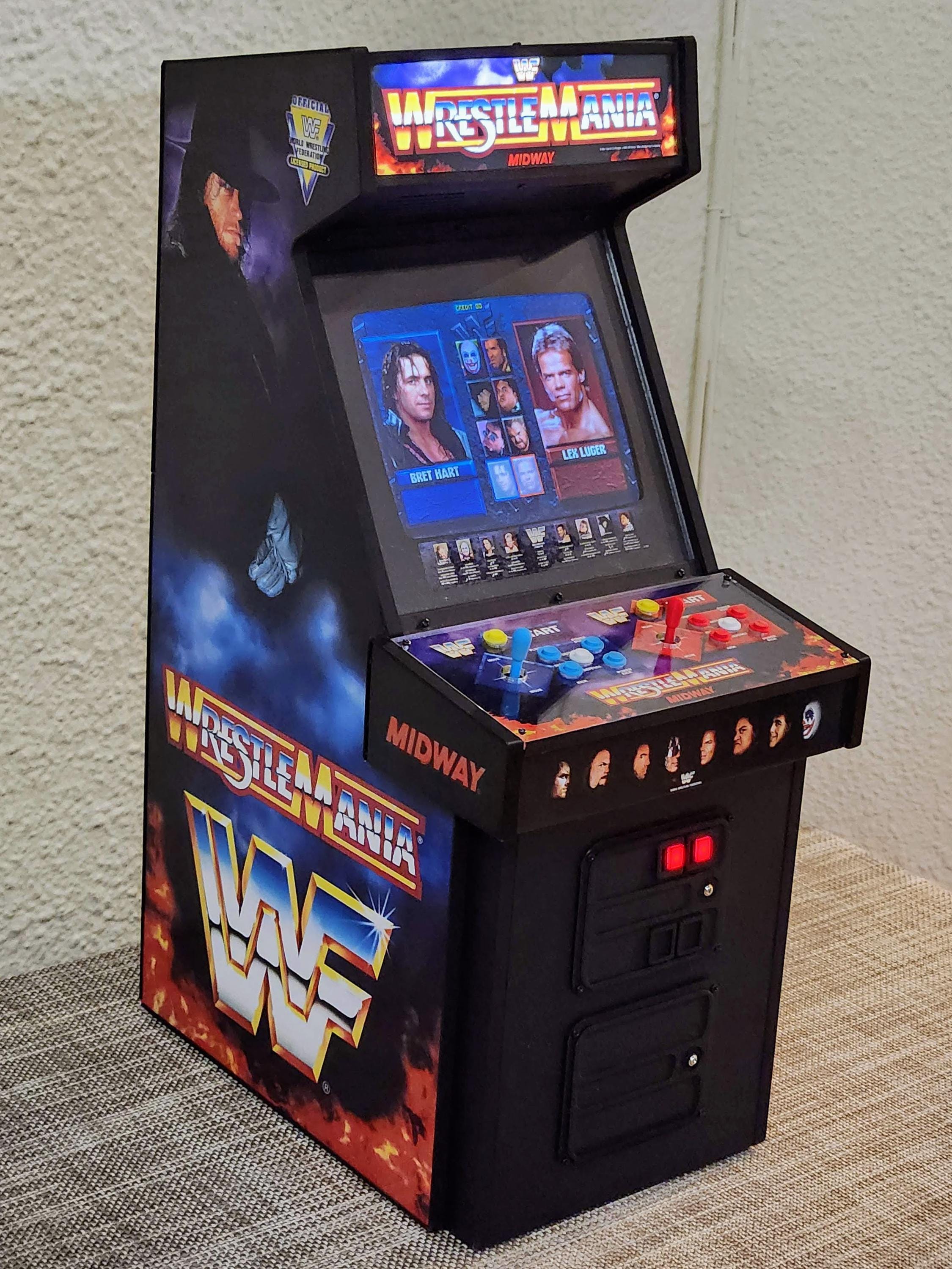 1/4 Scale WWF Wrestlemania Cabinet - Etsy
