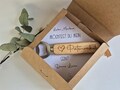 Ask the godfather/godmother – personalized bottle opener in a gift set | Christening gift