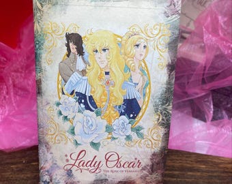 Lady Oscar notebook diary, TV series, Vintage style, secret diary, memories.