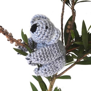 Patron de koala au crochet, Amigurumi, animal australien, téléchargement PDF image 1