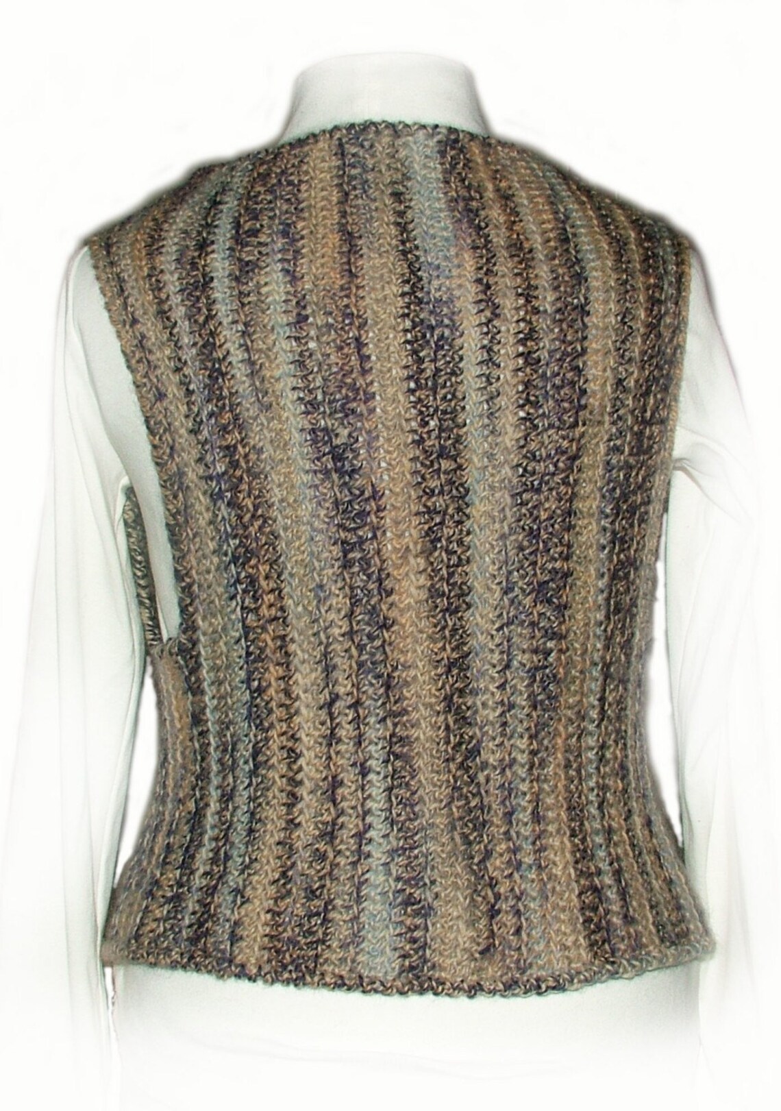 Super Easy Crochet Vest Pattern Digital PDF Download | Etsy
