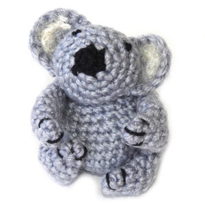 Patron de koala au crochet, Amigurumi, animal australien, téléchargement PDF image 3