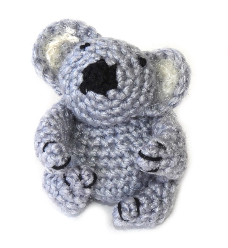 Patron de koala au crochet, Amigurumi, animal australien, téléchargement PDF image 3